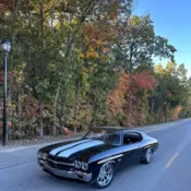 1970 Chevrolet Chevelle Coupe Black SS