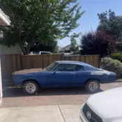 1970 Chevrolet Chevelle Coupe Coupe Blue