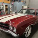1970 Chevrolet Chevelle Hardtop Coupe Red RWD Automatic