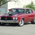1970 Chevrolet Chevelle, Inferno Red Crystal Pearl with 3,000 Miles available no