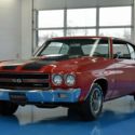 1970 Chevrolet Chevelle SS 396, 4 Speed, Cranberry Red, PS, PB.
