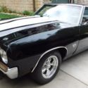1970 Chevrolet Chevelle SS 396 BLACK & WHITE RARE COLUMN SHIFT ONLY 46,385 Miles