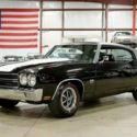 1970 Chevrolet Chevelle SS 454 230 Miles Black/White Coupe 454ci V8 4-Speed Manu