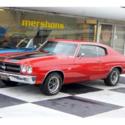 1970 Chevrolet Chevelle SS - 454, 4 Speed, Red on Red, Cowl Induction