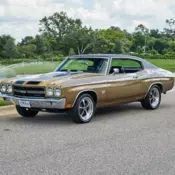 1970 Chevrolet Chevelle SS 454 Big Block Auto Autumn Gold