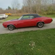 1970 CHEVROLET CHEVELLE SS 454 CONVERTIBLE