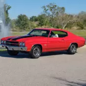 1970 Chevrolet Chevelle SS 502 Big Block - Freshly Restored Cranberry Red