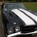 1970 Chevrolet Chevelle SS Black RWD Manual ss