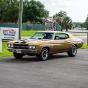 1970 Chevrolet  Chevelle SS Build Sheet - 454 Big Block  Autumn Gold