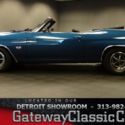 1970 Chevrolet Chevelle SS Convertible 1385 Miles Blue Convertible 454 CID V8 4
