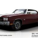 1970 Chevrolet Chevelle SS L78 Black Cherry Hardtop 396/375hp L78 V8 4 Speed Man