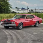 1970 Chevrolet  Chevelle SS Super Sport 2 Original Build Sheets Cranberry Red