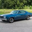 1970 Chevrolet Chevelle SS Super Sport Fathom Blue Color Code 28