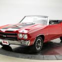 1970 Chevrolet Chevelle SS V8 454 Manual 4-Speed Convertible Cranberry Red
