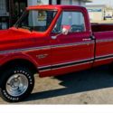 1970 Chevrolet C/K 10 Series 4,790 Miles Red Pickup Truck V8 5.7L Automatic