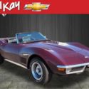1970 Chevrolet Corvette CONVERTIBLE 2 door 63784 Miles Burgundy Coupe  4-Speed M