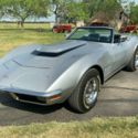 1970 Chevrolet Corvette Convertible crate 350 4spd PS PB 12754 Miles Silver Meta