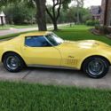 1970 Chevrolet Corvette Coupe Yellow RWD Automatic Base