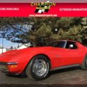1970 Chevrolet Corvette Stingray 13650 Miles Monza red Coupe 350cu A