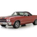1970 Chevrolet El Camino  69636 Miles Red Pickup Truck 350 ci 3-Spd Auto