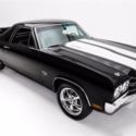 1970 Chevrolet El Camino Black Big Block 4 Speed Manual