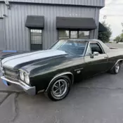 1970 Chevrolet El Camino Sport Coupe Pickup Green super sport