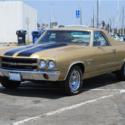 1970 Chevrolet El Camino SS 396 396 46,961 Miles GOLD Pick Up 396 V8 Automatic