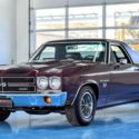 1970 Chevrolet El Camino SS396 4 Speed BLACK CHERRY on BLACK