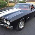 1970 Chevrolet ElCamino SS 396 C.I. V8 Automatic 0 Black Sport Utility 396 C.I.