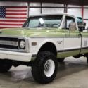 1970 Chevrolet K-30 Custom Camper 8123 Miles Olive Green Pickup Truck 350ci V8 A