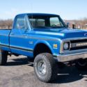 1970 Chevrolet K10 Short Wide Bed 4x4 Pickup 4-speed RARE