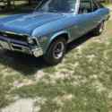 1970 Chevrolet Nova Blue RWD Automatic super sport