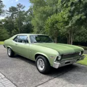 1970 Chevrolet Nova Coupe Green Vinyl