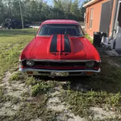 1970 Chevrolet Nova Sportscar Red