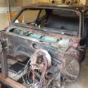 1970 Chevrolet Nova SS Project Including Parts, Trans, Motor, Paint Spinner