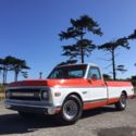 1970 Chevy C-10 Fleetside Long Bed Pickup Truck With A 350 V8 Small Block Engine