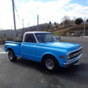 1970 chevy c-10 shortbed stepside woodbed truck clean newer crate 350 5.7L
