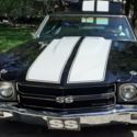 1970 Chevy Chevelle ss 454 Tuxedo Black Excellente Condition