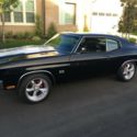 1970 Chevy Malibu SS Clone, 4 Speed 383 Stroker, PS/Disc Brakes, gloss black