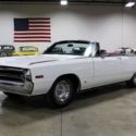 1970 Chrysler 300  41920 Miles White Convertible 440ci V8 3 Speed Automatic