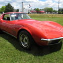 1970 Corvette Coupe - Monza Red - 350 CID - #&#039;s Match - Auto - 32,232 Miles