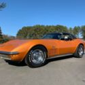 1970 Corvette L46 350 350HP #&#039;s Match 4SPD A/C P/S P/B Ontario Orange Both Tops