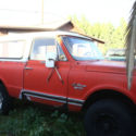 1970 CST CHEVY BLAZER 4X4 350 4 BBL ORIGINAL Hugger Orange  NO RESERVE