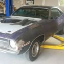 1970 Cuda 340-4spd Shaker Hood FC7