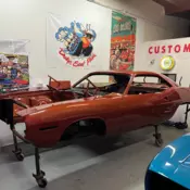 1970 Cuda 383 4 Speed - All Numbers Matching - Deep Burnt Orange Black Interior