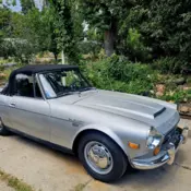 1970 Datsun 2000 Convertible Grey Roadster