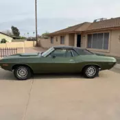 1970 Dodge Challenger Convertible All Original Survivor 340 4-Speed Parked 1977