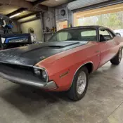 1970 Dodge Challenger Coupe Red RT