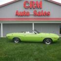 1970 DODGE CHALLENGER R/T CONVERTIBLE 29964 Miles GREEN  383 Automatic