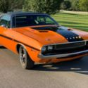 1970 DODGE CHALLENGER RT/SE 440 SIX PACK AUTO. ORANGE AND BLACK TRUE RT SE MOPAR